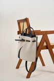 Functional Leather Bucket Bag Big Size